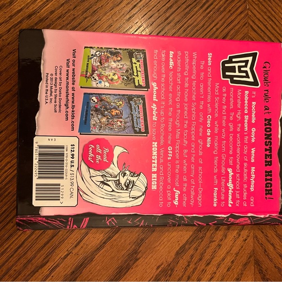 Monster High Ghoulfriends Books | Set of 2 Hardcover Books - Picture 3 of 13